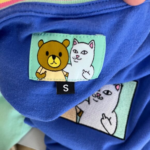 Ripndip‎ X Teddy Fresh 2.0 Long-Sleeve T-Shirt Size S - Picture 3 of 4